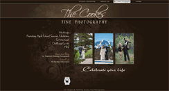 Desktop Screenshot of cookesphotography.com